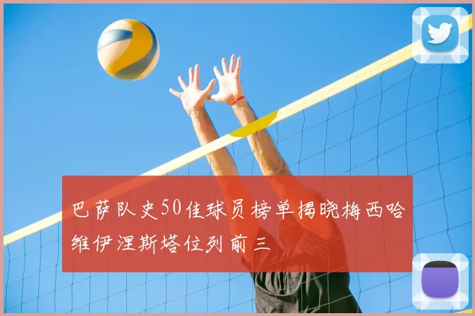 巴萨队史50佳球员榜单揭晓梅西哈维伊涅斯塔位列前三